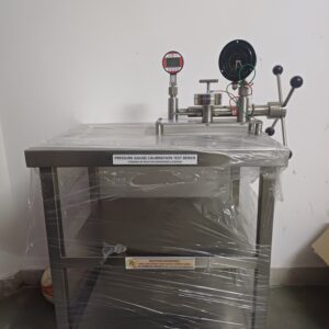 Pressure Gauge Calibration Test Bench